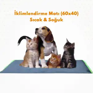 Soğuk Sıcak Kullanılabilen İklimlendirme Matı 60x40cm
