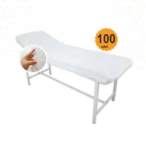 Lastikli Sedye Örtüsü 80x220 100lü Paket