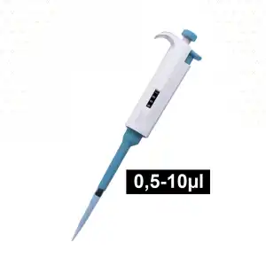 Otomatik Pipet (Mikro Pipet) - 0.5-10µl (Tek Kanallı)