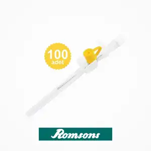 Romsons Branül (İntraket) Sarı 24G 100lü Kutu