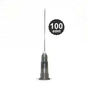 Siyah Enjektör İğne Ucu 100lü Paket