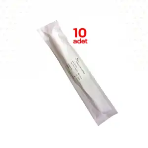 Steril Kedi İdrar Sondası 1.3 130mm 4FG Mandrenli 10lu Kutu