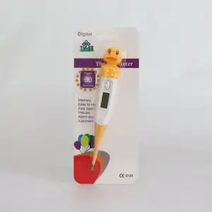 Tules Ördek Figürlü Esnek Uçlu Dijital Ateş Ölçer (Derece)