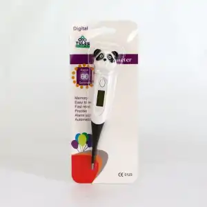 Tules Panda Figürlü Esnek Uçlu Dijital Ateş Ölçer (Derece)