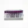 Vakumlu K3 Edtalı Tüp 3 ML (Mor Kapak) 100lü Paket