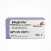 Trusynth PGA Sütür 75cm Keskin (Emilebilir) No: 0 12li Kutu