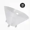 Bustark Şeffaf Elizabeth Yakalık 30cm