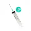 Genject 20 ml (Contalı) 3P Yeşil Uçlu Enjektör 100lü Kutu