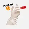 Steril Eldiven Pudralı No: 7,5 | 50li Kutu