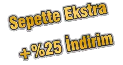 Sepette Ekstra %25 İndirim