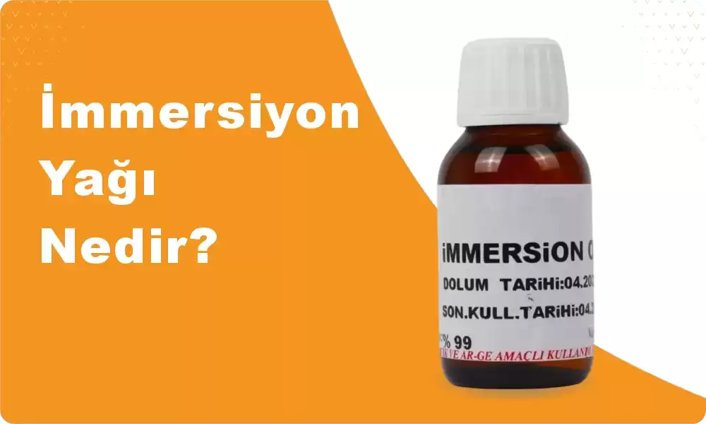 İmmersiyon Yağı Ne İşe Yarar?