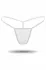 Beyaz Transparan Tül String Tanga TM0368