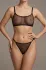 Siyah File Bralet ve Tanga Fantazi İç Giyim Takımı TM1477