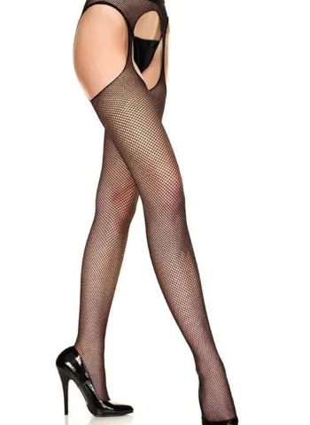 File Özel Bölgesi Açık Fantazi Külotlu Çorap TM1087