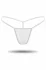 Beyaz Transparan Tül String Tanga TM0368