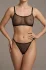Siyah File Bralet ve Tanga Fantazi İç Giyim Takımı TM1477