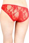 Kırmızı Şerit Detaylı Seksi Külot TM1139