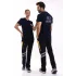 112 Acil Sağlık Yakalı Tshirt Kısa Kol Baskılı - Lacivert