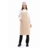Askılı Önlük Cepli - Bej
