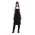 Askılı Önlük Cepsiz - 48 Siyah