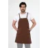 Barista Askılı Önlük Kanguru Cepli - Kahve