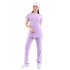 Bflex Unisex Likralı Yarasa Kol Takım - 6419 Lila