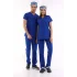 BFLEX UNİSEX LİKRALI YARASA KOL TAKIM DAZZLİNG BLUE TEMİZLİK PERSONELİ