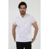 Bflex Unisex Likralı Yarasa Kol Tek Üst - 6401 Beyaz Soft