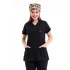 Bflex Unisex Likralı Yarasa Kol Tek Üst  - 6403 Siyah