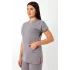 Bflex Unisex Likralı Yarasa Kol Tek Üst - 6406 Gri