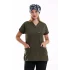 Bflex Unisex Likralı Yarasa Kol Tek Üst - 6427 Haki Yeşili