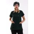 Bflex Unisex Likralı Yarasa Kol Tek Üst - 6429 Ördek Başı Yeşili