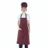 Desenli Askılı Önlük - 3005 Kırmızı Çizgi