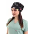 Dijital Unisex Desenli Bone - 6506 Siyah Yıldız Kalp