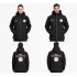 Okul Bahçe Görevlisi Soft Shell Mont - Siyah