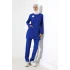 SOFT LİKRALI TESETTÜR FORMA TAKIM İKİ ÇITÇIT DAZZLING BLUE