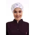 Tesettür Bone - 4104 Lila Diş