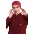 Tesettür Bone - 4809 Bordo