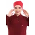 Tesettür Bone - 5308 Kırmızı Küçük Kalp