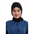 Tesettür Boyun Bağlamalı Bone - 116 Siyah