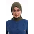 Tesettür Boyun Bağlamalı Bone - 4822 Haki