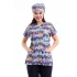 Yarasa Kol Dijital Unisex Desenli Üst - 6530 Deniz Canlıları