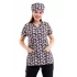 Yarasa Kol Dijital Unisex Desenli Üst - 6532 Kuru Kafa