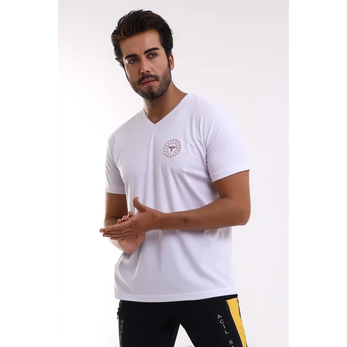 112 Dry Touch Unisex Kısa Kol - Beyaz