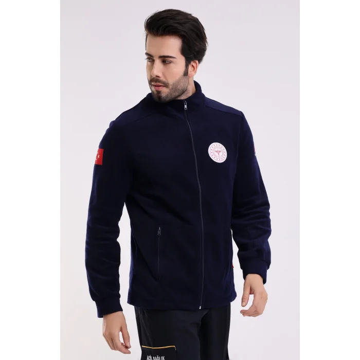 112 Polar Ceket - Lacivert