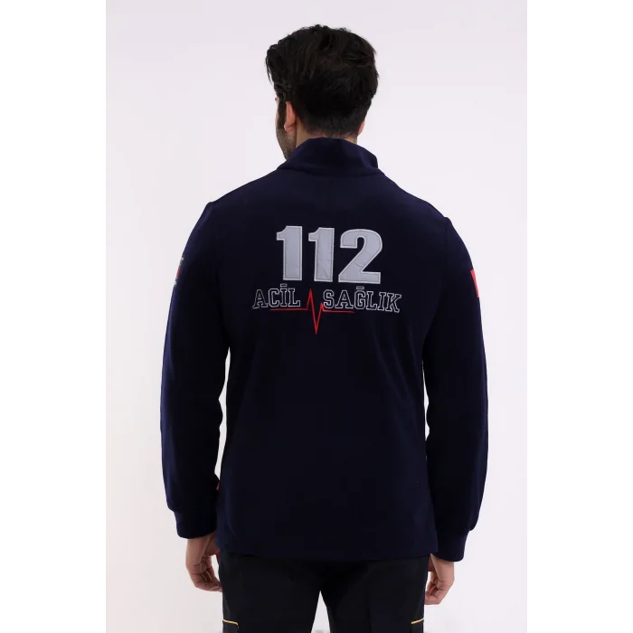 112 Polar Ceket - Lacivert