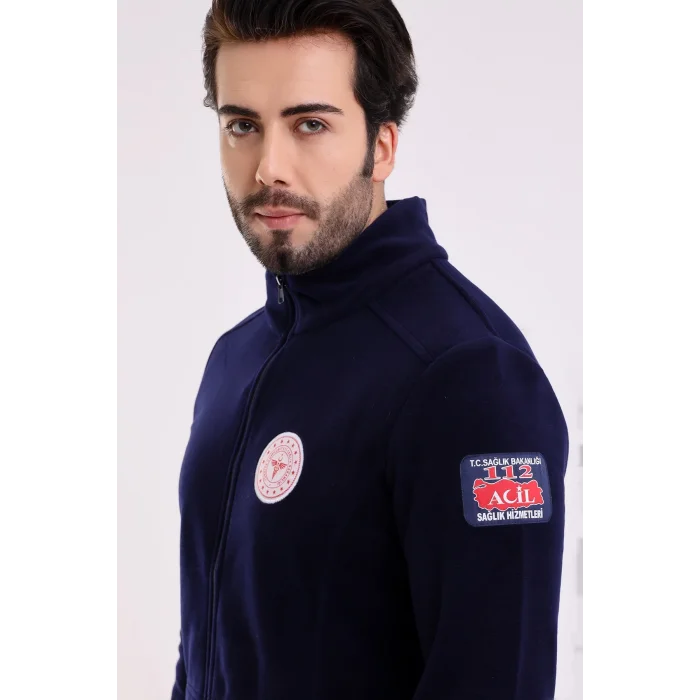 112 Polar Ceket - Lacivert