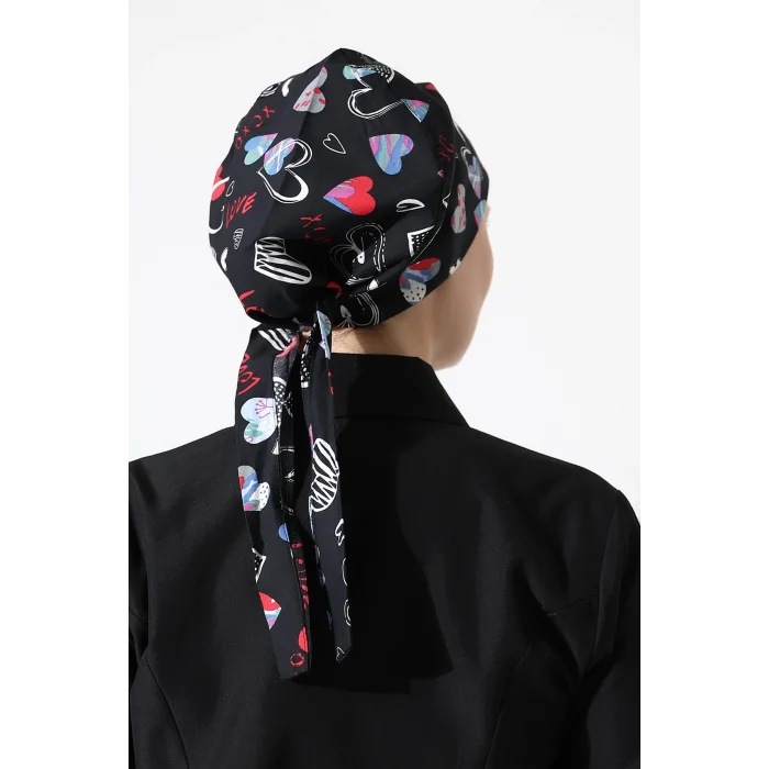 Tesettür Bone - 5003 Siyah Love