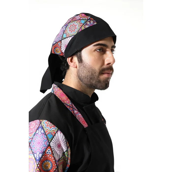 Kuyruklu Bone Siyah Çini