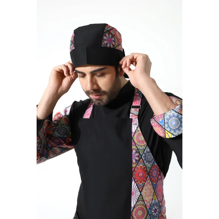 Kuyruklu Bone Siyah Çini